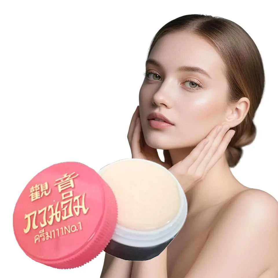 Thai Guanyin Pearl Cream 3gNatural Ginseng Pearl Formula Fade Dark Spots Facial Blemishes Anti-Aging Multi-Action Skin Perfector