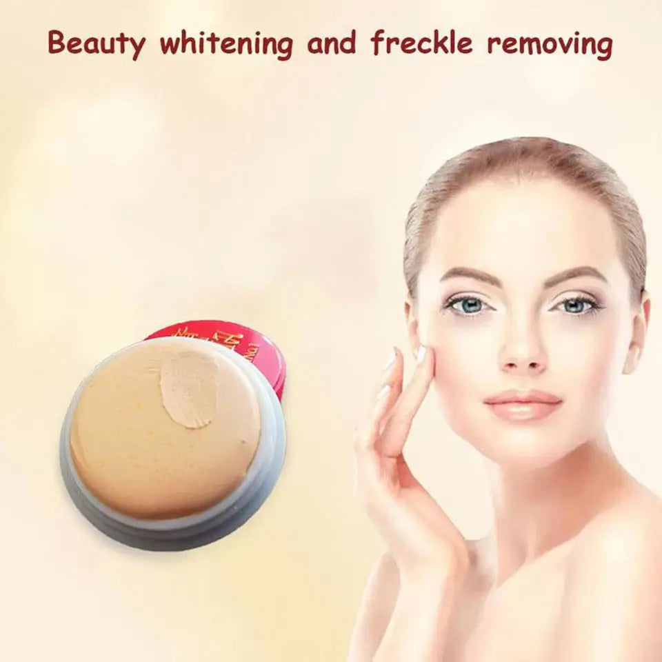 Thai Guanyin Pearl Cream 3gNatural Ginseng Pearl Formula Fade Dark Spots Facial Blemishes Anti-Aging Multi-Action Skin Perfector