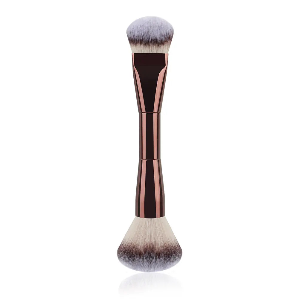 3 styles Double-headed Makeup Brush With Soft Bristles Foundation Brush Blush Brush BB Cream Makeup Brush Portable Makeup Tool