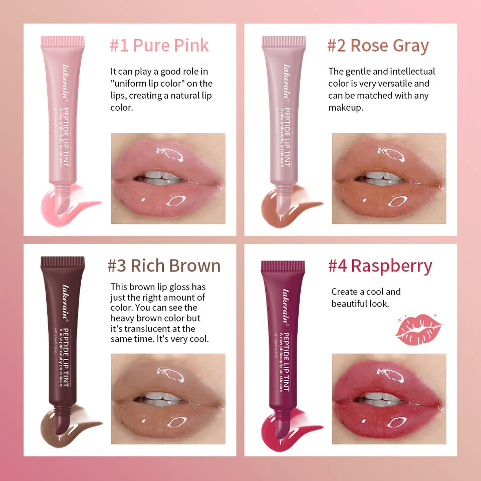 Lip Gloss Long-lasting Moisturizing Lipstick Transparent Color Lip Glaze Cosmetics Suitable For Phone Case 4 Colors For Phone C