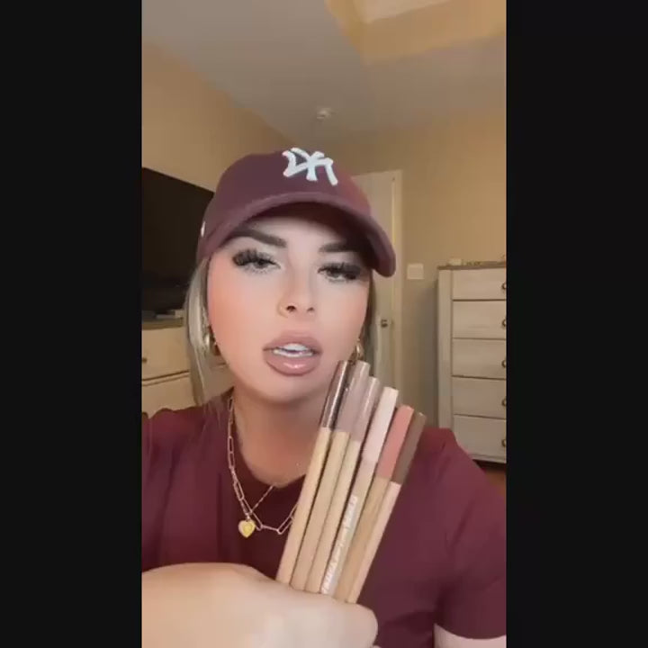 6pcs Velvet Matte Lip Liner Pencils Set Long-Lasting Non-Drying Perfect for Lining Filling Lips Versatile for All Skin Typ